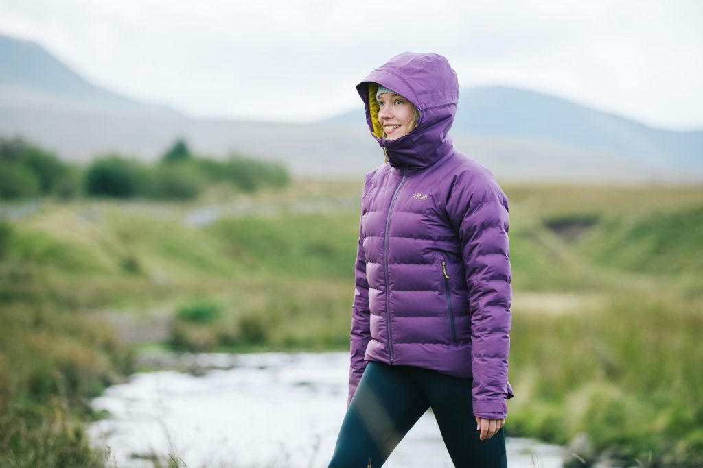 women down vest with hood